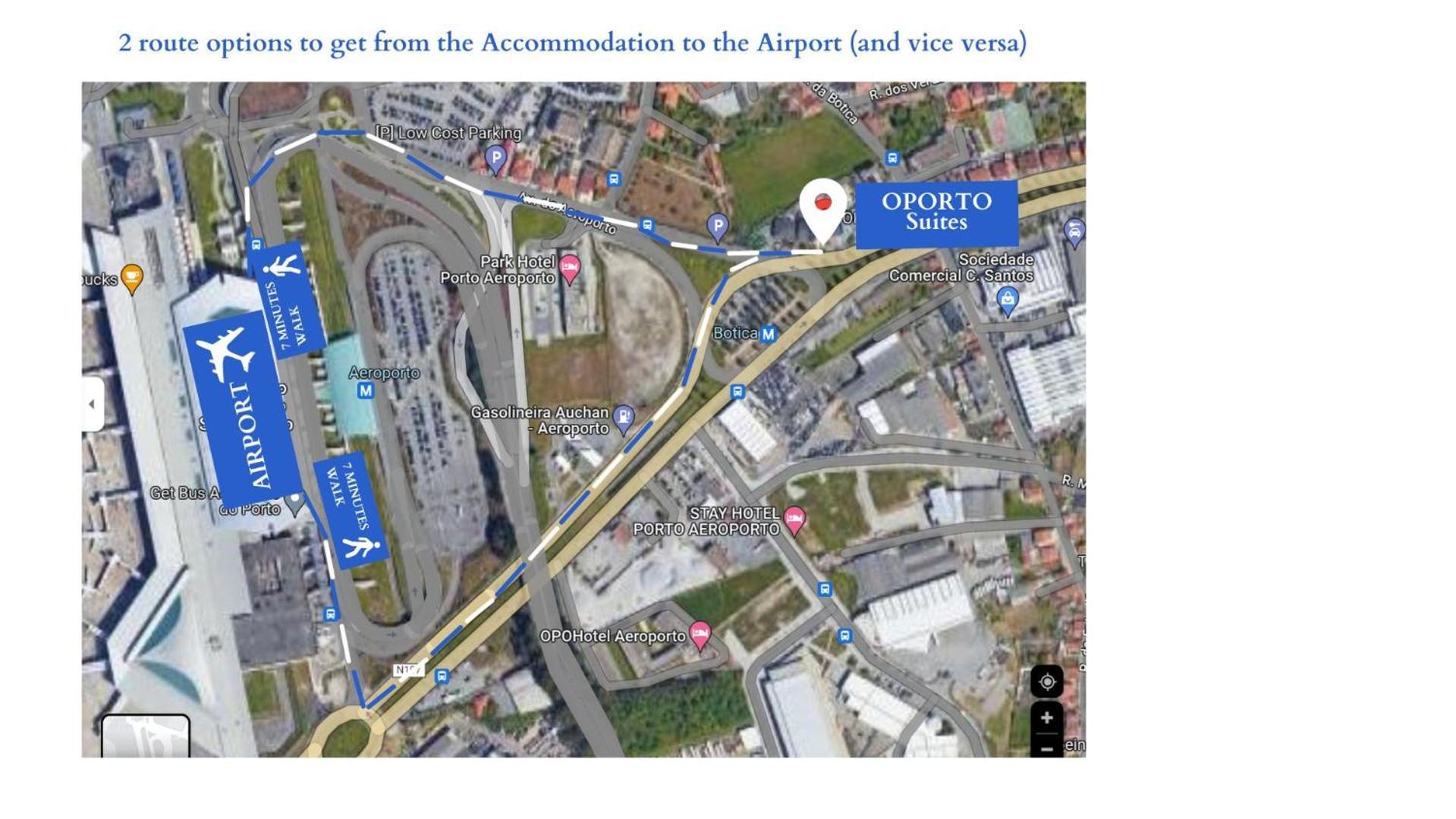Oporto Suites Moreira  Luaran gambar